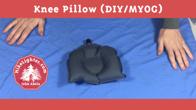 inflatable knee pillow